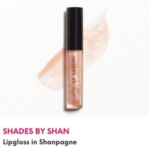 4/$30 SHADES BY SHAN Lipgloss in Shanpagne 1.8 g